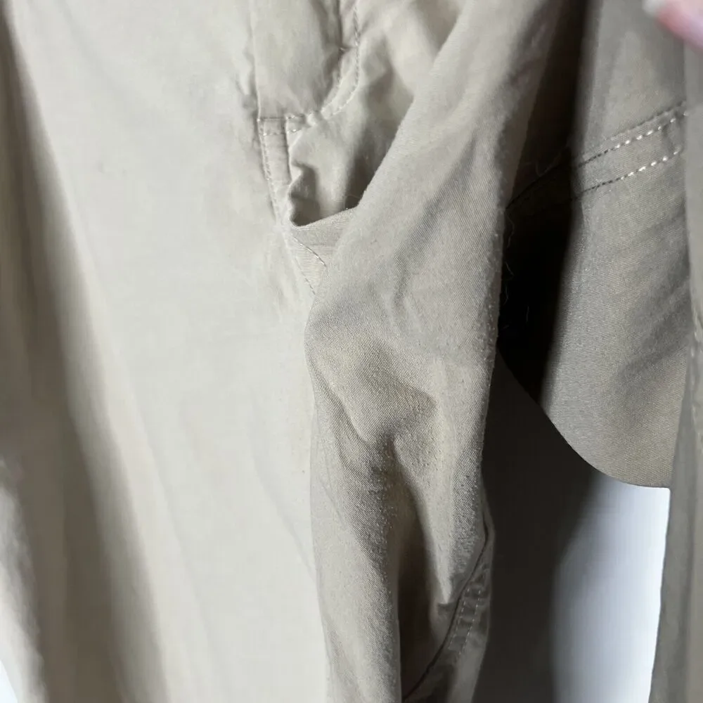 Duluth Trading Co Khaki Pants Tan Pockets Men's Size XL x 30
